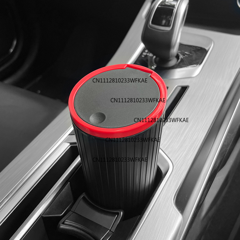 Waterproof Car Trash Can With Lid - ถังขยะในรถยนต์, อุปกรณ์จัดเก็บอเนกประสงค์ในรถยนต์, ถังขยะในรถยนต์แบบถ้วยกันน้ำพร้อมฝาปิด