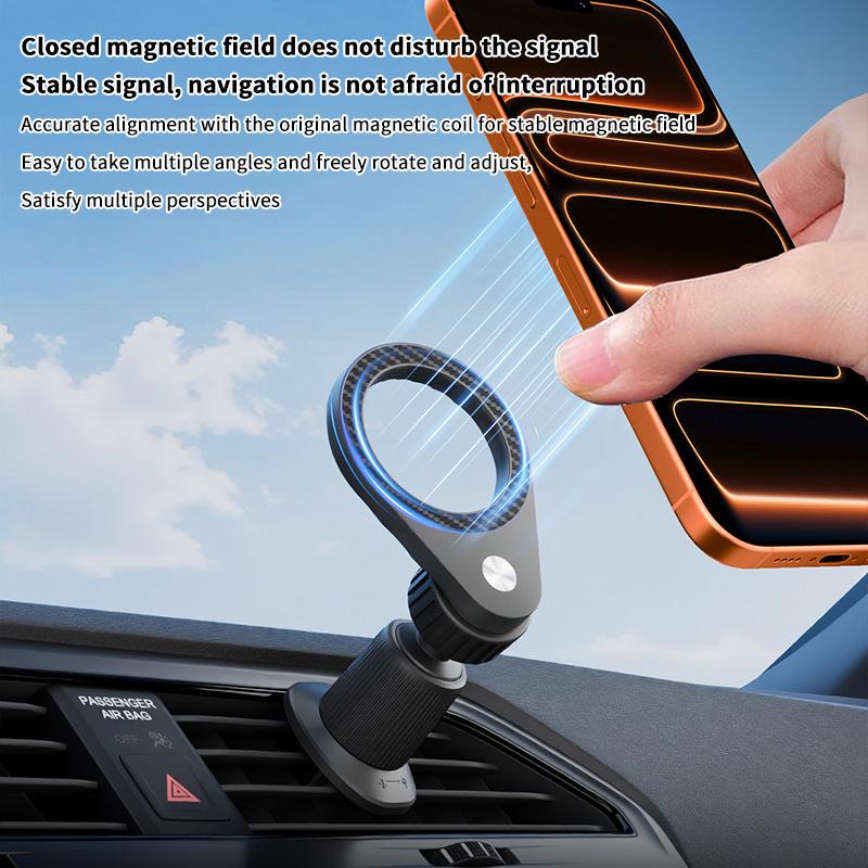 ที่ยึดโทรศัพท์ในรถยนต์แบบแม่เห - Magnetic Phone Holder For Car Vent บทวิจารณ์และราคา