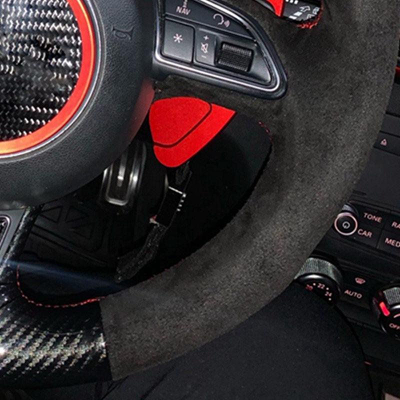 Anti-Slip Suede พวงมาลัย Braid - Car Steering Wheel Cover Anti Slip Breathable บทวิจารณ์และราคา