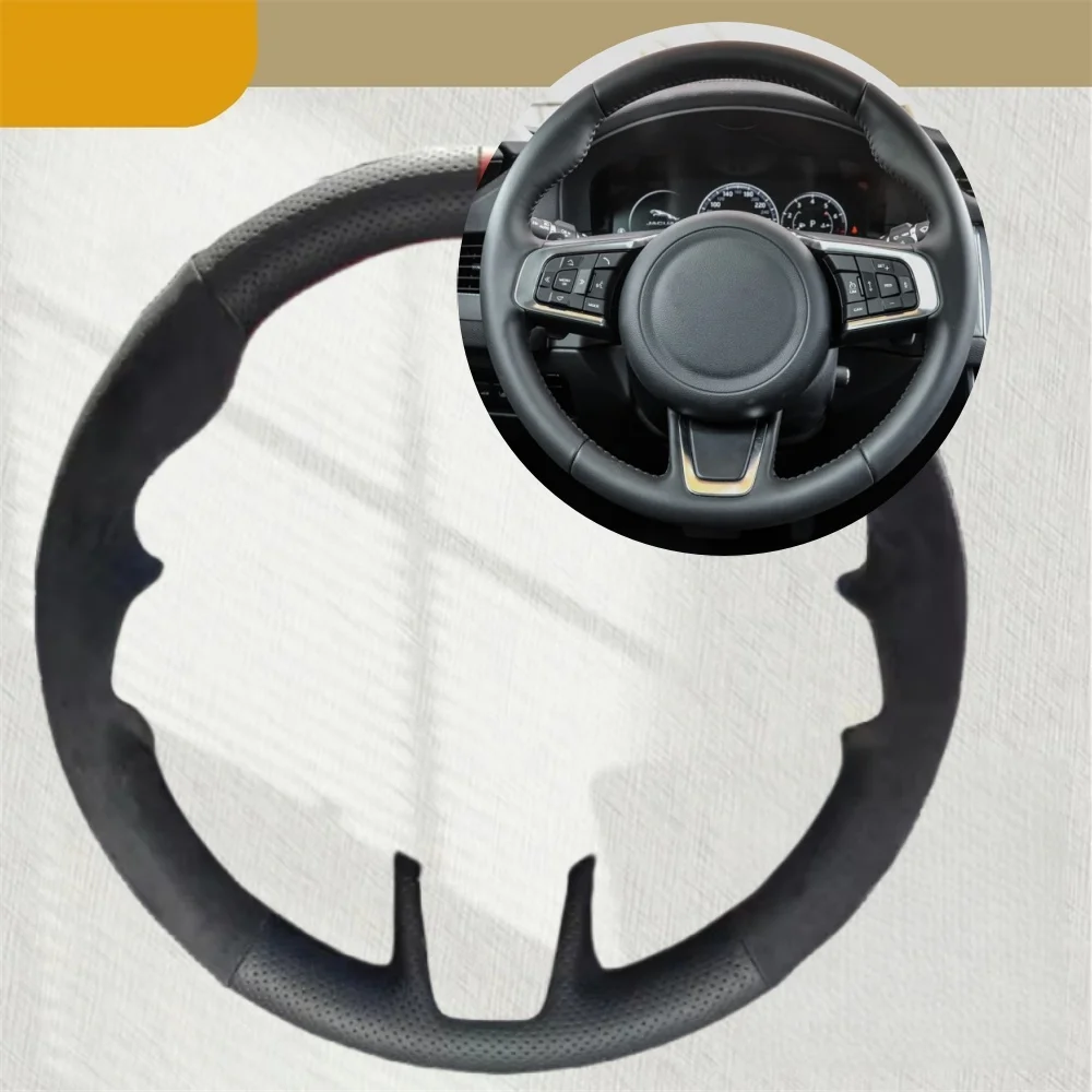 ปลอกหุ้มพวงมาลัยรถยนต์สำหรับ J - Car Steering Wheel Cover Anti Slip Breathable บทวิจารณ์และราคา