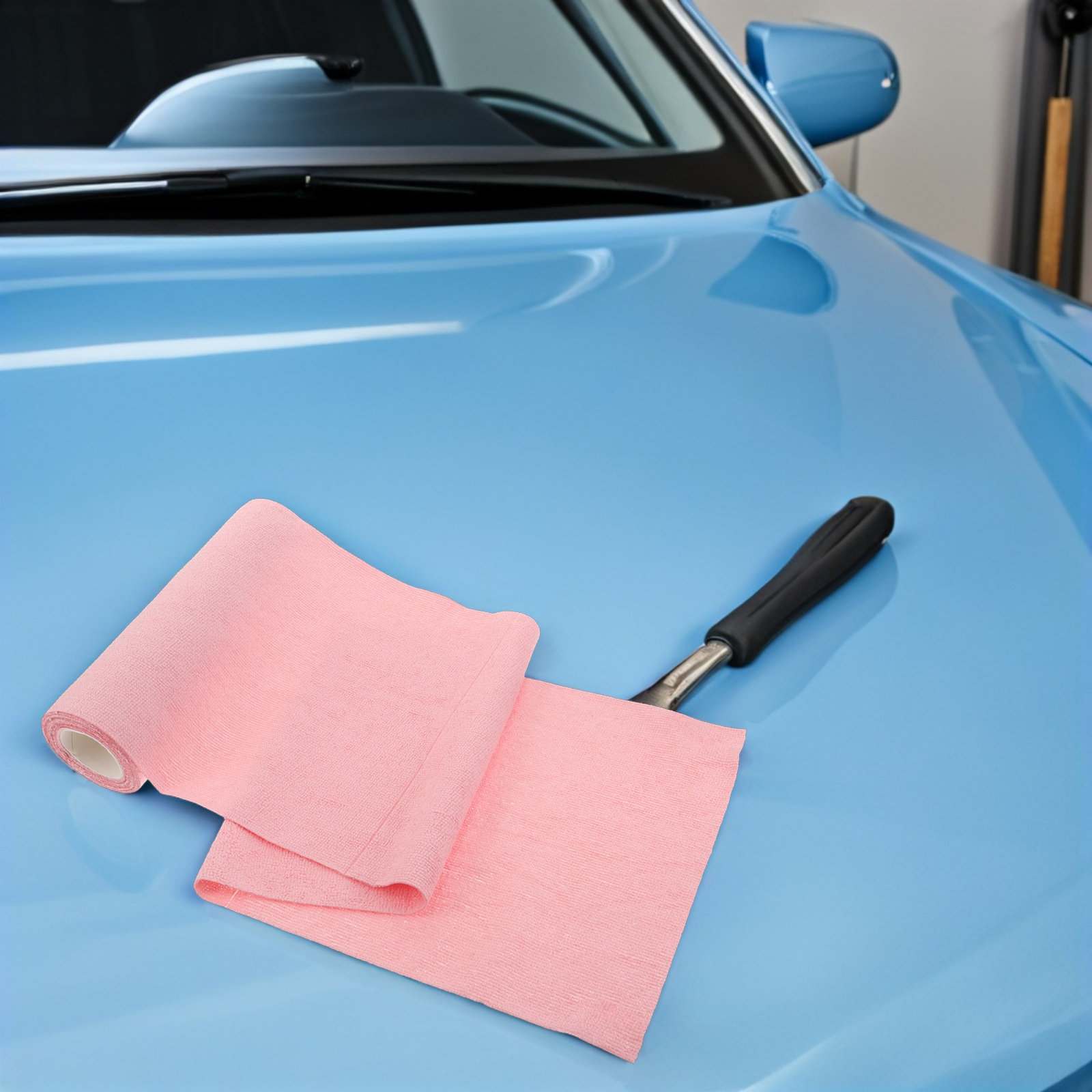 ผ้าไมโครไฟเบอร์ทำความสะอาด 1 ม - Microfiber Car Drying Towel Super Absorbent บทวิจารณ์และราคา