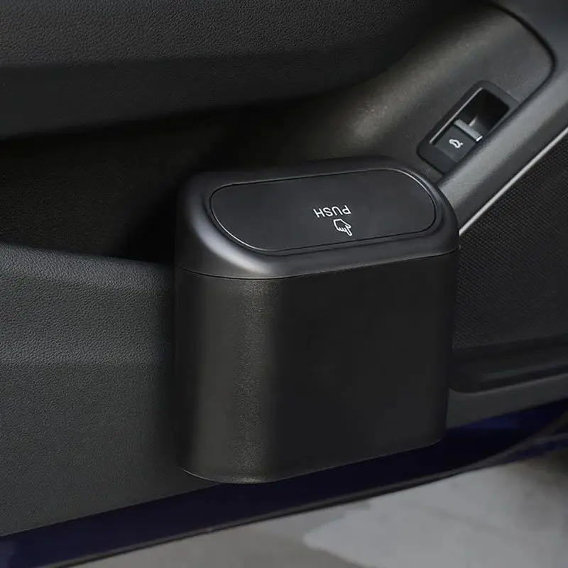 ขายส่งแบบพกพาพลาสติกกล่องเก็บร - Waterproof Car Trash Can With Lid บทวิจารณ์และราคา