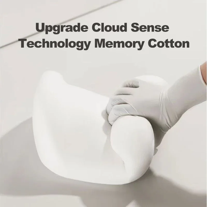 หน่วยความจําโฟมรถคอเบาะรถ Lumb - Memory Foam Car Neck Pillow Lumbar Support บทวิจารณ์และราคา