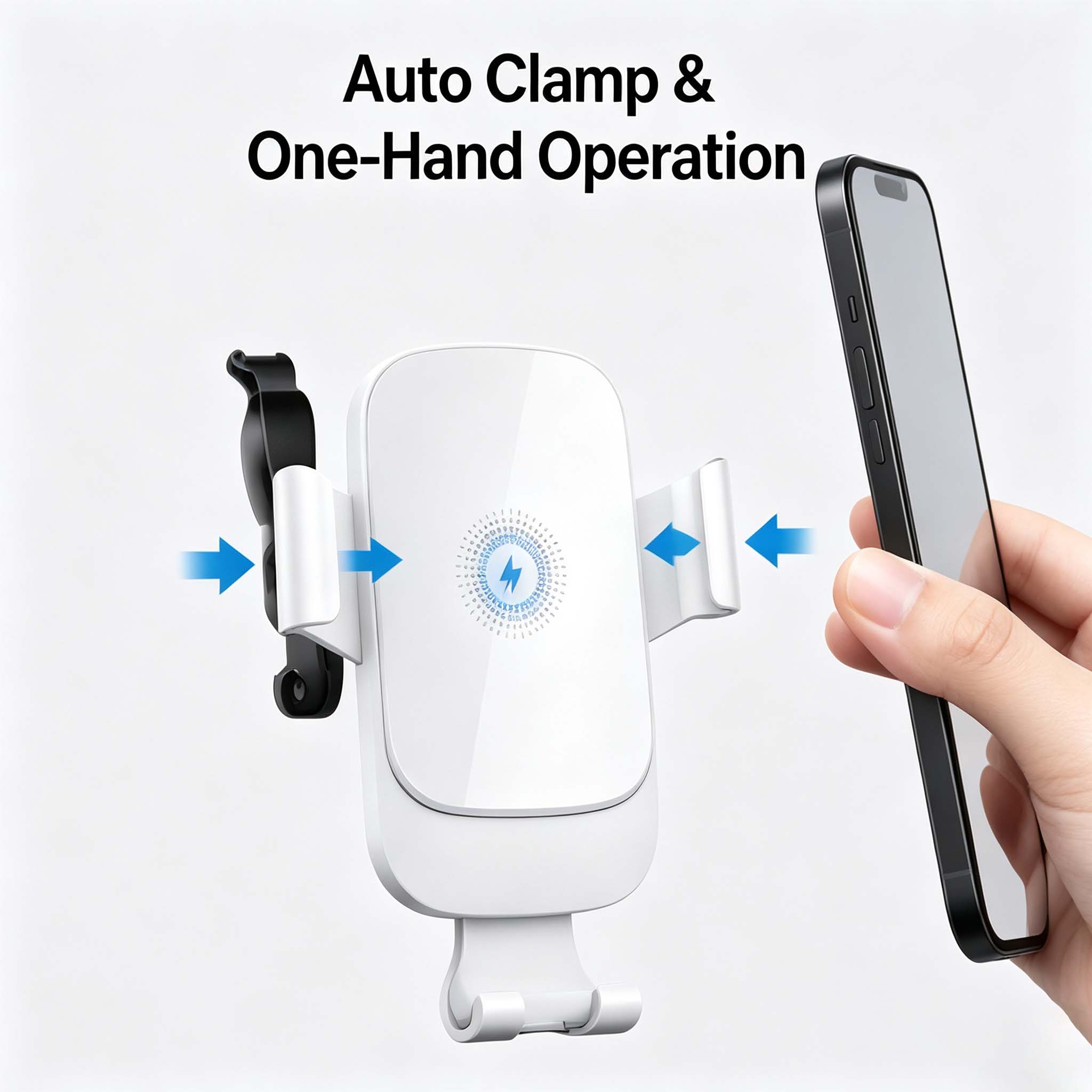 ที่ชาร์จไร้สายในรถยนต์ 15W ชาร - Magnetic Phone Holder For Car Vent บทวิจารณ์และราคา
