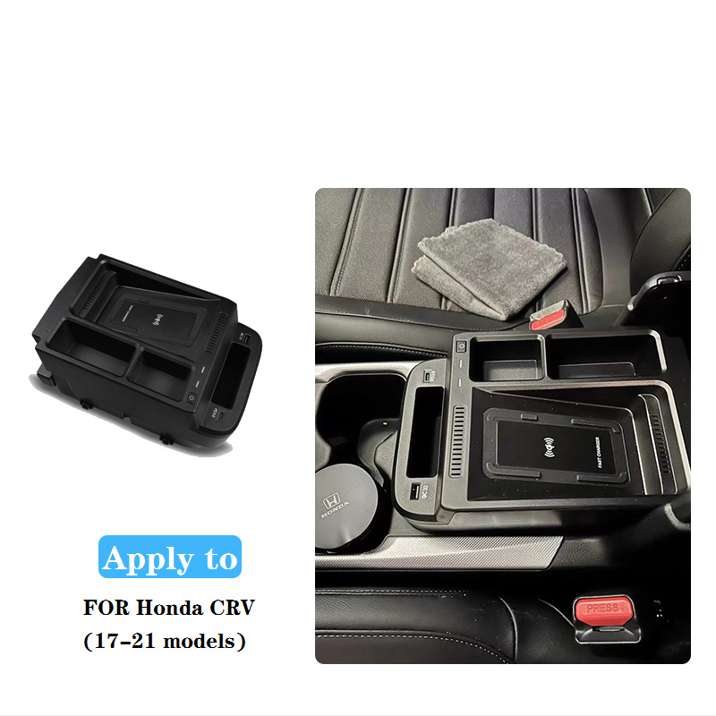 สำหรับ Honda CRV 2017-2021 ที่ - Wireless Car Charger Mount Fast Charging บทวิจารณ์และราคา
