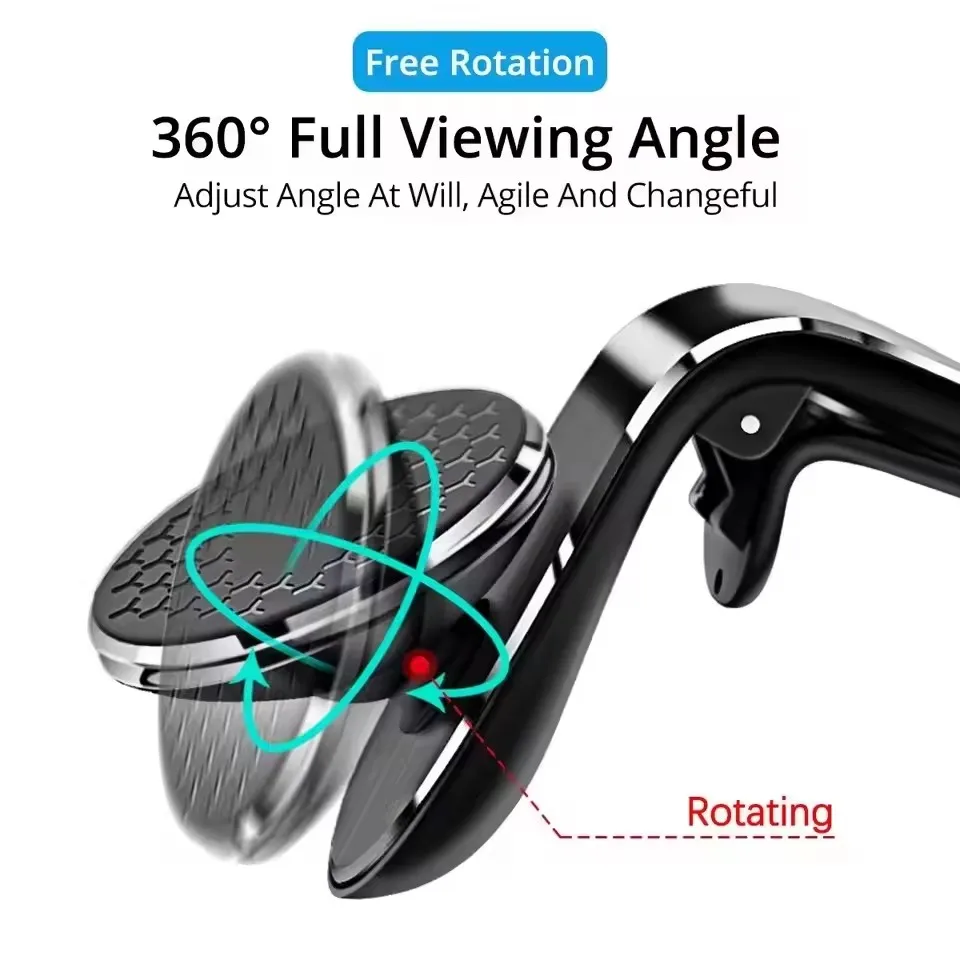 ที่วางโทรศัพท์ในรถยนต์แบบแม่เห - Magnetic Phone Holder For Car Vent บทวิจารณ์และราคา