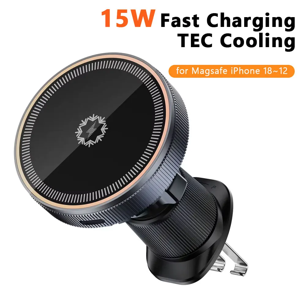 ที่ชาร์จไร้สายในรถยนต์แบบแม่เห - Magnetic Phone Holder For Car Vent บทวิจารณ์และราคา