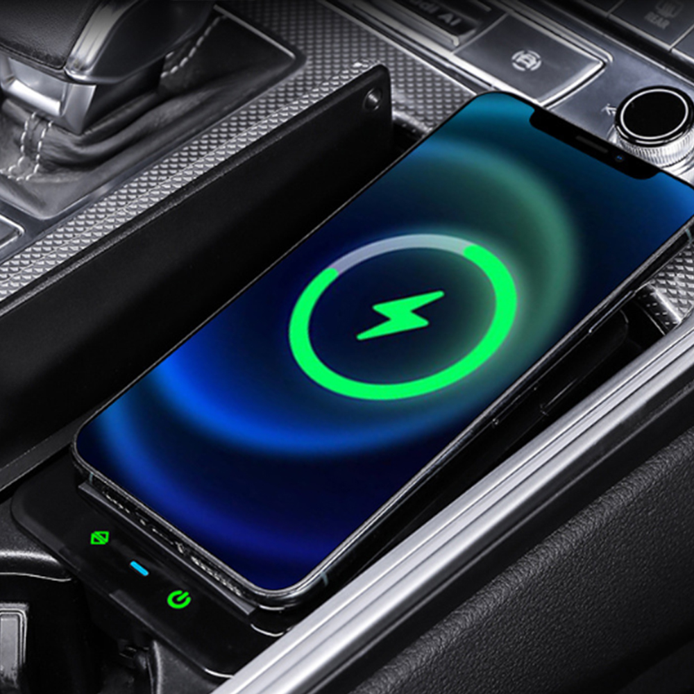 ที่วางโทรศัพท์มือถือแบบไร้สายพ - Wireless Car Charger Mount Fast Charging บทวิจารณ์และราคา